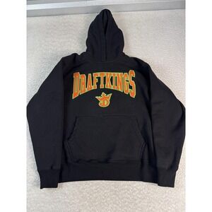 Just Don DraftKings Hoodie Mens Small Black Pullover Made USA Streetwear‎ Sports
